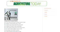 Desktop Screenshot of agriculturetoday.brownfieldagnews.com